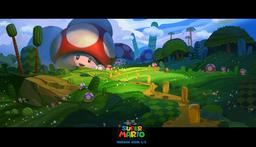 Super Mario World -Redesign by Hue Teo