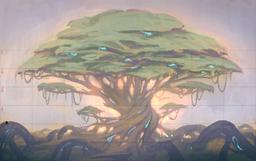 Wise Tree design for a Metroidvania Platformer video game! Any suggestions for the Design?