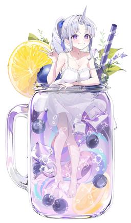 Blueberrie Flavored Lemonade [Artist's OC]