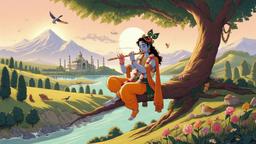 Eternal Melody of Shri Krishna [3840 X 2160]