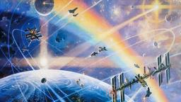 Stairway of Humanity by Robert McCall, 1990 [3840x2160]